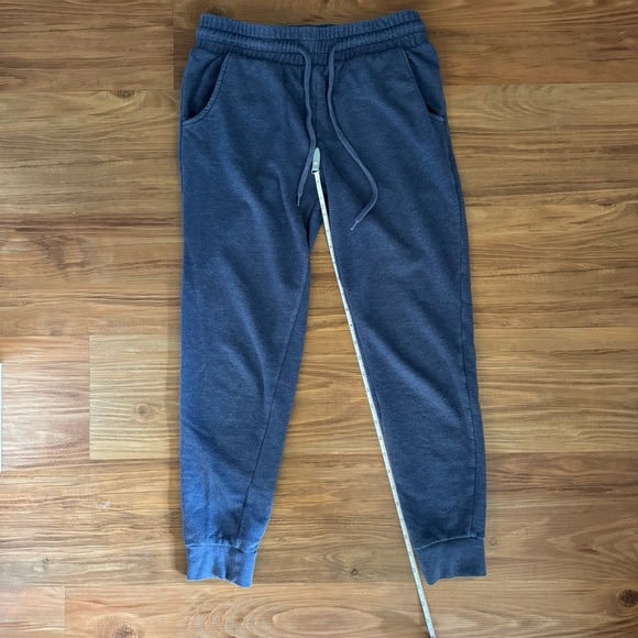 Forever21 cropped blue joggers - Picture 1 of 4